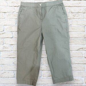 Chico’s Capri Khaki Pants | Chico’s Size 1.5